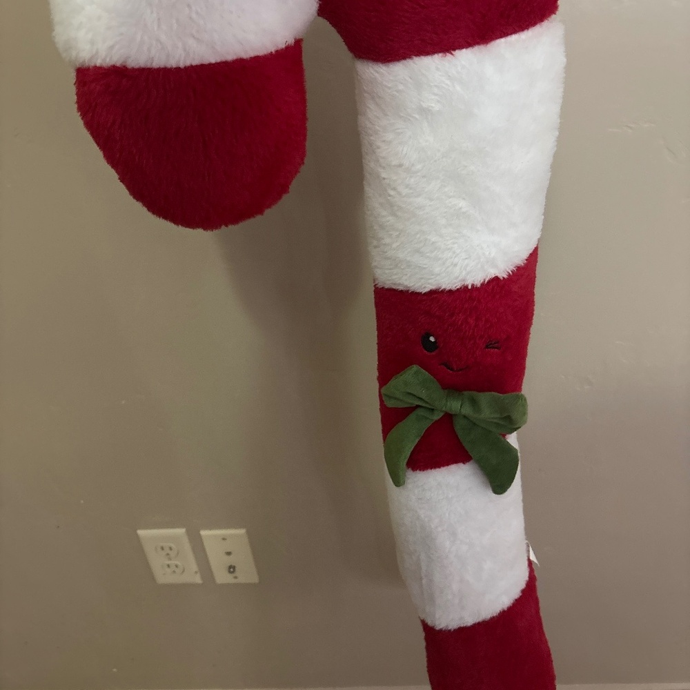 Cute candy cane plush